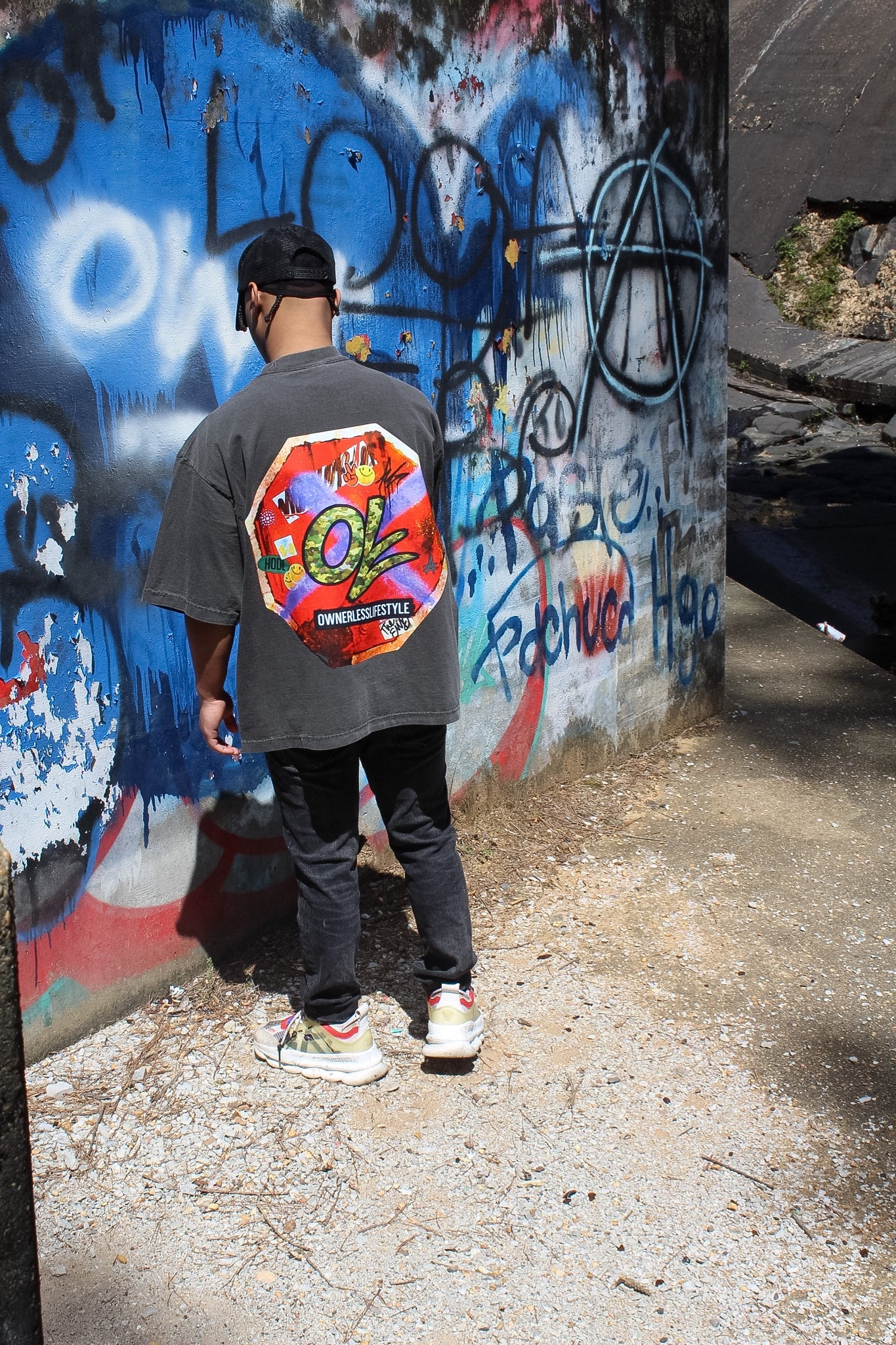 F U 2x Grey Boxy tee