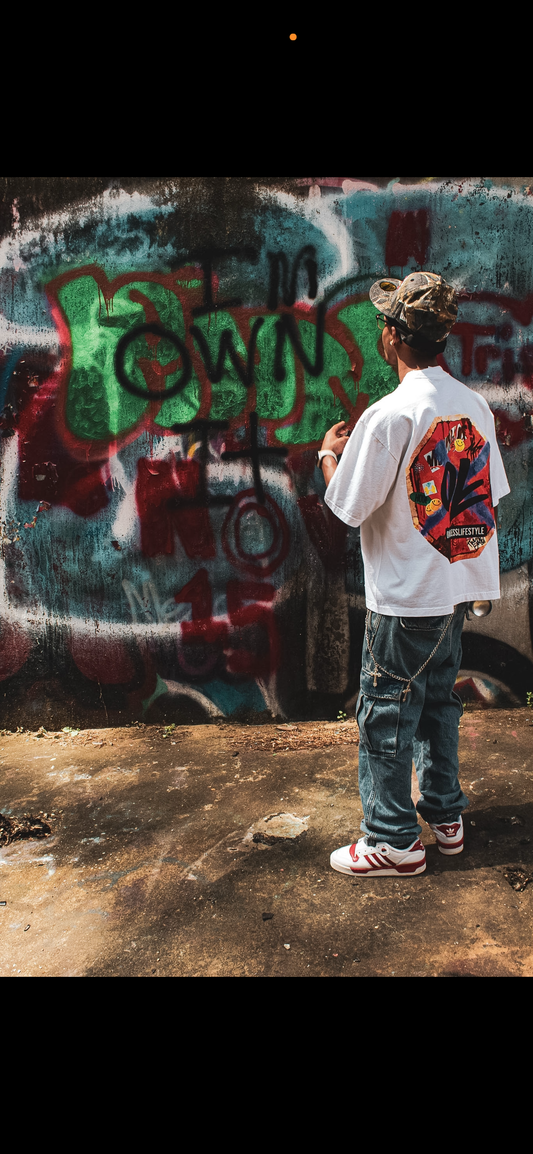 F U 2x White boxy tee